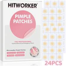 360+12pcs Hydrocolloid Acne Pimple Patch, Designed To Cover Acne, Used To Cover Acne And Blemishes, Facial And Skin Acne Spot Treatment Stickers - Multicolor - View 13