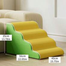Pet Stairs, Dog Stairs, Bed Steps, Non-Slip Removable Climbing Ladder, Sloping Climbing Ladder, Specially For Small Elderly Dogs, Sofa Steps, Cat Climbing Ladder, Non-Slip Steps - Multicolor - View 12
