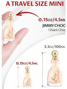 Jimmy Choo I Want Choo Mini EDP Perfume For Women 0.15 Fl Oz/4.5 Ml (Travel Size) - Trong sáng - Xem 9