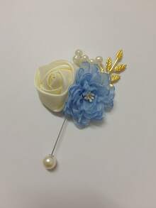 719 Trắng sữa + Xanh lam