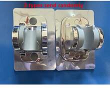 高压淋浴喷头，带过滤器、淋浴软管和淋浴支架，4种喷淋模式，带暂停开关，节水按摩型，浴室配件