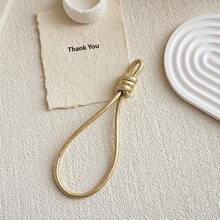 INS Style Leather Rope Pendant Accessories, DIY Doll Doll Keychain, Handmade Braided Rope Phone Wrist Strap - Multicolor - View 11