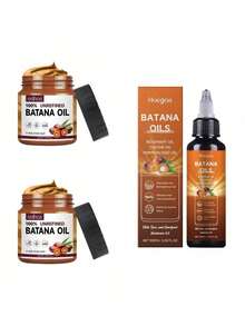 EELHOE 买一送一，120毫升香蕉油护发素，保湿修护，修复干枯毛躁秀发，柔顺丰盈。 - 棕色 - 查看 12