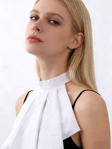 Vintage French Collar, Imitation Collar, Washed Collar, Bib Collar, Opera Performance, Cosplay Accessories - White - View 5