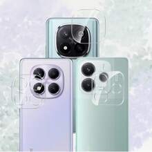 2 pièces de film de protection de l'objectif transparent antichoc, compatible avec Xiaomi Note 13 Pro+/14 Pro/14 Pro+/14 Pro 4G/14 Pro 5G/Note 14 4G/14 5G/Note 15 4G/Note 15 5G/Note 15 Pro 4G/Note 15 Pro 5G/Note 15 Pro+/13C/14C/15C/A5, protecteur d'objectif en verre trempé haute définition, couverture complète, anti-rayures, protection du téléphone, haute clarté, matériau incassable, verre, pour les passionnés de technologie, cadeau de la fête des mères - Transparent - Voir 6