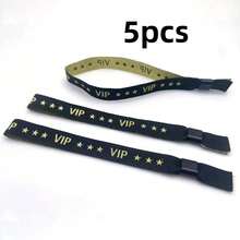 40 chiếc/5 chiếc Vòng tay dùng cho hoạt động, tiệc tùng, đám cưới, quán bar, sự kiện, cuộc thi, nhãn dệt, quầy lễ tân VIP, vòng đeo tay - Nhiều màu - Xem 2
