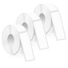 3 Rolls 480Pcs Label Maker Tape For Phomemo D30 Label Printer Machine, 12mm X 40mm Thermal Paper Stickers Waterproof Self Adhesive Label Tape Replacement For Home Office School Files - Multicolor - View 14