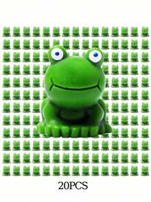 5/10/20/30/100PCS Tiny Frog Mini Resin Frogs Miniature Plastic Green Frog Figures For Craft, Garden Decor, Home Decorations,Room Decoration,Autumn Decoration,Gift,Valentine's Day Gifts