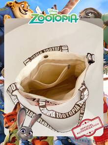 Disney 1 Túi đựng cơm trưa họa tiết Zootopia/Judy được cấp phép chính thức, túi xách thời trang họa tiết hoạt hình, túi đựng hộp cơm, túi đeo vai đa năng tiện dụng, nhẹ, dây đeo vai có thể điều chỉnh, túi đeo chéo dành cho nữ/bé gái/thanh thiếu niên/học sinh dùng hàng ngày/đi chơi/mua sắm/đi học. - Nhiều màu - Xem 6