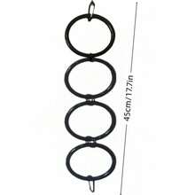 Reptile Climbing Ring, Ball Python Climbing Chain Toy, Glass Container Cage Decor Accessories Suitable For Corn Snake, Hognose Snake, Bearded Dragon, Lizard, Chameleon, Parrot - Multicolor - View 11