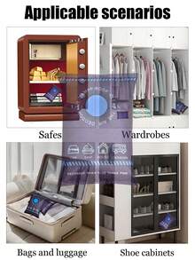 可重复使用的硅胶干燥剂袋 | 厨房除湿吸湿器，防霉、防虫、除臭，适用于厨房收纳、橱柜、食品储藏和卧室整理 | 家用必备除湿器 - 彩色 - 查看 6