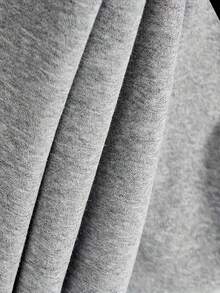 Sudadera de manga larga de estilo universitario gris casual y de moda para mujer, otoño/invierno - 1.5 gris - Ver 2