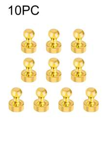 3/5/10pcs Black Refrigerator Magnets, Compact Strong Magnets, Magnetic Hooks For Home, Suitable For Whiteboard, Office, Classroom, Map, Kitchen Supplies, Stationery, Storage Cabinet - Multicolor - View 13