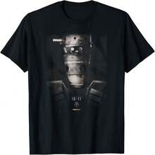 Ys Wars Brand The Mandalorian IG-11 Dark Portrait T-Shirt - 黑色 3 - 查看 1