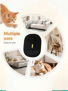 Pet Hair Remover, 2 Packs Electrostatic Pet Hair Removal Gloves, Reusable Dog Fur Removal Tools Bed Sheets, Blankets, Clothes, Sofas, Multi - Functional Gloves - Multicolor - View 4