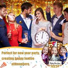 6个彩色流苏龙形哨子 - 浅粉色、紫色、蓝色和绿色流苏，闪亮设计 | 非常适合生日派对、婚礼、摇滚主题活动和节日聚会 - 理想的派对装饰品和氛围营造者 - 彩色 - 查看 3