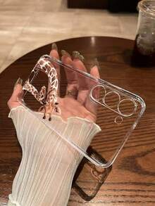 1个加厚透明长颈鹿彩绘防摔手机壳，兼容三星Galaxy S26/S26PLUS/S26 Ultra、S25/S25PLUS/S25 Ultra、A17/A07/A16/A36/A26/A56/A50/A12/A32/A52/A72/A51/A21S/A13/A14、S24/S24PLUS/S24Ultra、S22/A52/A53/A54/A55、S23、11/12Pro/12/12X/13Pro/14Pro/15Pro、Redmi 10/9/Note9/12c/Note11pro/Note8Pro - 彩色 - 查看 4