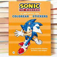 SONIC: El libro oficial para colorear stickers VR Editoras (Libro Original) - Libro único - Ver 2