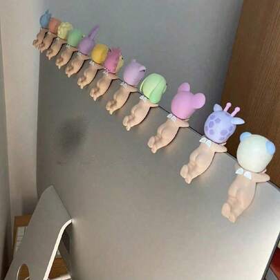 Mattel 1 Piece Of Angel Blind Bag Set, Mobile Phone Decoration, Car Desktop Decoration Bag, Box Set, Random Style