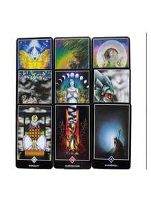 【奥修禅宗塔罗牌】奥修禅宗塔罗牌游戏 - 内含英文PDF指南，一副78张的冥想与沉思卡牌，采用神秘艺术风格，高品质卡纸，适合灵性成长和自我反思（14岁以上），是派对、圣诞节、万圣节、感恩节以及馈赠亲友的理想之选。 - 綠色 - 查看 1