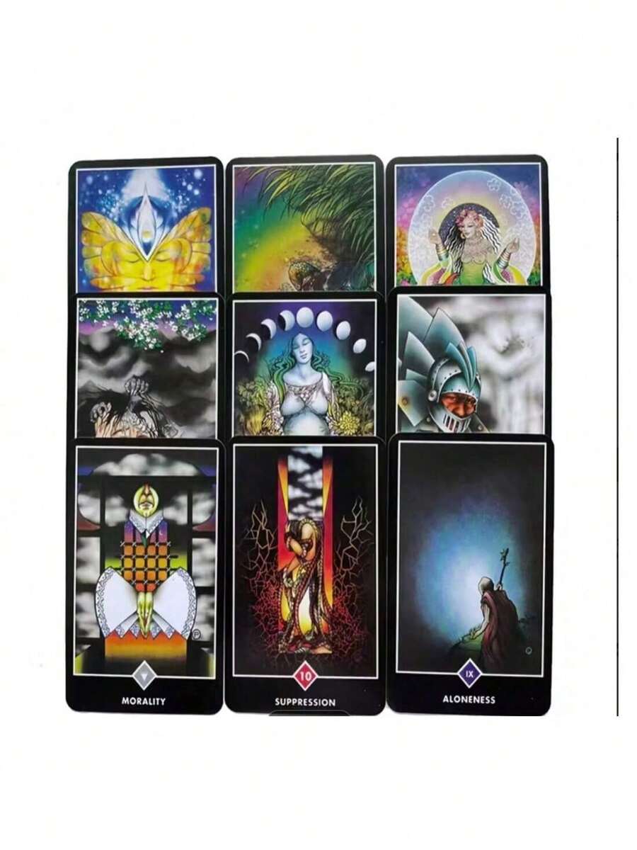 【奥修禅宗塔罗牌】奥修禅宗塔罗牌游戏 - 内含英文PDF指南，一副78张的冥想与沉思卡牌，采用神秘艺术风格，高品质卡纸，适合灵性成长和自我反思（14岁以上），是派对、圣诞节、万圣节、感恩节以及馈赠亲友的理想之选。 - 綠色 - 查看 1