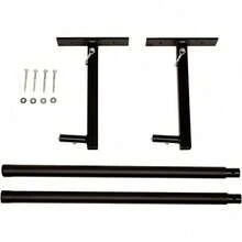 Adjustable Ceiling Rack, Garage Storage Mount, Folding & Extension Ladders, Overhead Hanger - Black - View 4