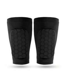 1pc Outdoor Sports Leg Guard, EVA Honeycomb Anti-Collision Shin Pad, Football Specific Shin Protector - Multicolor - View 15
