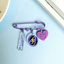 KATSEYE Acrylic Brooch, Pendant, Pin, Accessory, KPOP Fangoods - Multicolor - View 2