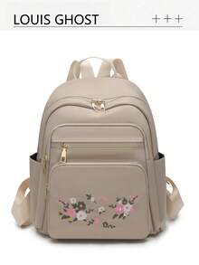 Fashionable Casual Multifunctional Women Backpack, New Commute Travel Shoulder Crossbody 2-In-1 Bag, Suitable For Students, Work, Outdoor Travel, Sports, Shopping And More - Multicolor - View 11