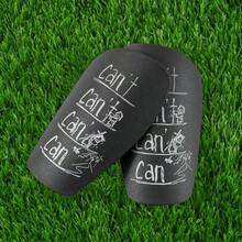 1 Pasang Pelindung Tulang Kering Mini untuk Sepak Bola - Pelindung Kaki Dewasa & Sepak Bola yang Tebal, Bahan PET Berkualitas Tinggi, Desain Tahan Lama Sepanjang Musim dengan Penutup Tarik Mudah untuk Latihan & Pertandingan, Aksesoris Sepak Bola - Hitam - View 6