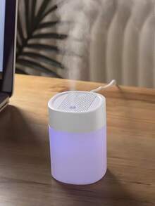 1个迷你USB供电加湿器，200毫升容量，低噪音，喷雾式，适用于家庭、卧室、浴室 - 多色 - 查看 9