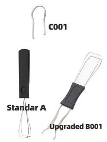 2-In-1 Keycap Puller & Mechanical Keyboard Keycap Remover Tool - Upgraded Version - Multicolor - View 10