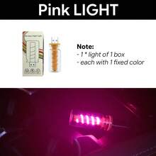 RGB LED Accent Ambient Light 13 Modes Touch To Switch USB Port Easy Install No Wiring Tool Required Multicolor Lights Lighting Car Interior Accessories Mood Lighting Cool Car Gadgets Perfect Gift Idea Valentines Day Christmas New Year Anniversary Dating For Camping Bedroom LivingRoom Home Party - Touch to Switch - 查看 14