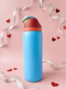 0walai Summer Sweetness Vacuum Flask With Straw 32oz,945ML, Cold And Hot Water Can Be Insulated, Beautiful Appearance, Exquisite Workmanship, Suitable For Camping, Work, Indoor Use,Suitable For Gift,Perfect For Valentine's Day,Birthday,Giving Day. - Màu xanh bạc hà - Xem 3