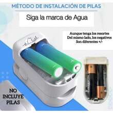 Nebulizador, Nebulizador portátil, Termometro infrarrojo y oximetro dedo, Máquina de nebulización para adultos y niños, para problemas respiratorios, máscaras de nebulización Nebulizador de malla, Hidratación facial - Azul y blanco - Ver 3