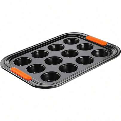 941001400 Tray, Non-Stick Coated Carbon Steel, Black, 30 Cm