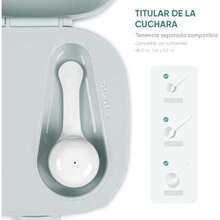 Portátil Dosificador para Leche en Polvo 400g, 14OZ Dispensador Leche en Polvo Bebe, Recipientes para Comida para Viajes,40870539 - Verde Lima - Ver 2