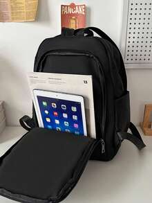 Classic Versatile Fashion Backpack, New Casual Bag With Large Capacity, Student Bag - Multicolor - View 10