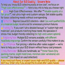 12.6in 1/6 BJD/MJD Supermodel Doll, 12-Joint Posable Ball-Jointed Toy, Realistic Modifiable Makeup, Exquisite Contour, Fluffy Voluminous Hair, Chic Silhouette, Desktop Display, No Clothing - DollOnlyNoAttire - View 7