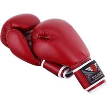 Boxing Gloves - Rojo Plain/White - View 7