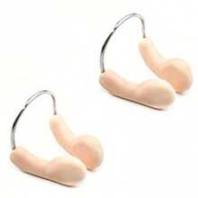 This U-Shaped Swimming Nose Clip Is Designed With An Anti-Slip Feature, Allowing It To Firmly Fit In Place Even During Intense Training Or Daily Swimming (Without Easily Falling Off). It Effectively Blocks Water Flow And Prevents Suffocation. Made Of Soft, Elastic (Low-Allergenicity) Materials. - Multicolor - View 14