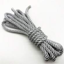 5码8毫米结实耐用的三股伞绳，聚丙烯材质，适用于家居装饰配件DIY手工家纺装饰 - Pick colors - 查看 5