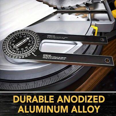 7-Inch Angle Finder With 360 Degree Rotation Function, Suitable For Woodworking, Metalworking, And All Construction Industries