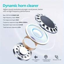 Hearing Aids For Seniors Rechargeable With Noise Cancelling,  Hearing Aids Rechargeable With Portable Charging Case (Black) - trắng - Xem 6