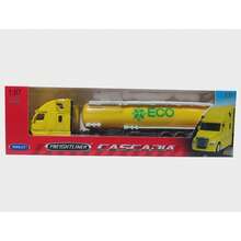 trailer escala 1:87 largo 21 cm ancho 3 cm alto 4.5 cm - Amarillo - Ver 3