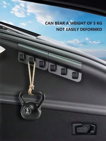 1pc Multi-Color Trunk Hook, Suitable For 2025 & 2026 Juniper Series; Multifunctional Car Hook For Securing Items, Also Can Be Used To Store Shopping Bags, Umbrellas And Other Small Items Inside The Car