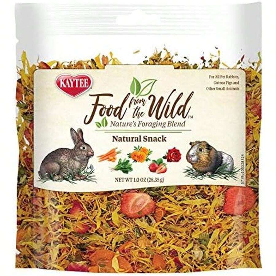 Kaytee Food From The Wild Natural Snack For Pet Rabbits, Guinea Pigs And Other Small Animals, 1 Ounce - 1 Ounce (Pack Of 1) - View 1