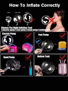 82pcs 20-Inch Balloons With Pink Bows And Pink Feather, Suitable For Outdoor Photography, Valentine's Day Decorations, Family Birthday Parties, Weddings - Trong suốt - Xem 5