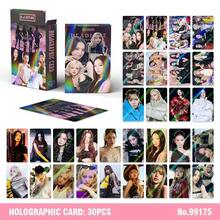 Members JENNIE, JISOO, LISA, ROSE "DEADLINE" World Tour Merchandise Photo Card Set - Handmade Photo Album Kit, KPOP Birthday Gift Exchange Cards, With Collection Display Box, Bookmark Set, Valentine's Day Gift, Small Gifts, Fan Support Cards - Multicolor - View 43