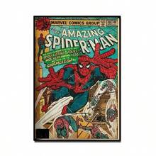20*30cm Vintage Comic Style Poster, Recreating Classic Covers, Presenting Iconic Scenes Of Doctor Octopus And Other Classic Villains, Sharing The Same Retro American Vibe As Similar Works, Immersing Fans In The Superhero World, Instantly Transforming Game Rooms, Bedrooms And Studies Into Superhero Headquarters. This Cool Wall Decor Ignites Your Superhero Dreams. - Multicolor - View 7